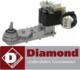 980F033 - Motor compleet voor slush machine DIAMOND FABY-2/BB