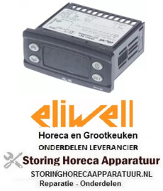 100379837 - Elektronische regelaar ELIWELL type IDPlus 961 model IDP17D0300000 inbouwmaat 71x29mm 12V