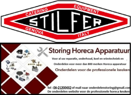 270R1218 - Aftapkraan Stilfer Friteuse12 Liter CE12BE-CE13BE-CE12DE-CE14BE