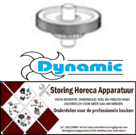 EM9299048 - Centrale tandwiel dubbel met as  voor staafmixer DYNAMIC MF2000