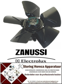 486601711 - Axiaalventilator 230V 130W 0,58A 1370U/min L1 62mm L2 16mm L3 66mm ventilatorblad ø 330mm - ELECTROLUX-ZANUSSI