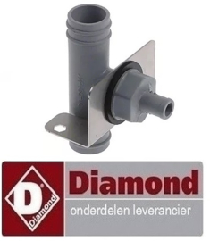 132144993 -Beluchtingsventiel voor afvoerslang voor vaatwasser DIAMOND dfs7/6
