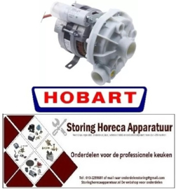 338499151 - Waspomp ingang ø 45mm uitgang ø 40mm type 3910.1421 230V 50Hz fasen 1 0,37kW HOBART