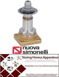 161370061 - Magneetventielhuis LUCIFER-PARKER 3-weg buiten konus aansluiting 1/8" p max. 10bar NuovaSimonelli