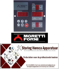 493768000R0 - Bedieningsprint  MORETTI FORNI MHC