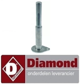 14775235 - Aandrijfas voor aandrijfwiel transportband vaatwasser DIAMOND D117/ D115