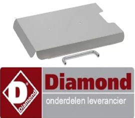 P926166648 - Deksel met handgreep voor friteuse DIAMOND E777