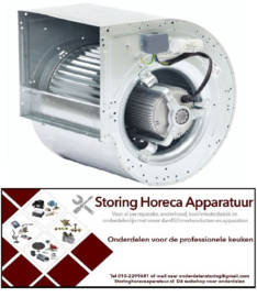 COM217.7225.0055 - Slakkenhuis afzuig ventilatormotor 3250 M3/uur - 230 Volt