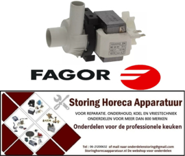 P420500044 - Afvoerpomp ingang ø 30mm uitgang ø 24mm 230V 100W 50Hz HANNING type BE28B4-017 FAGOR