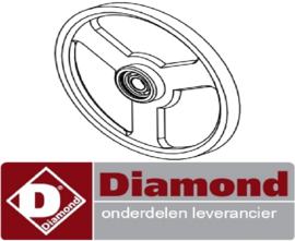 371F2592 - Bovenste complete poelie voor de beenderzaag DIAMOND FGM103