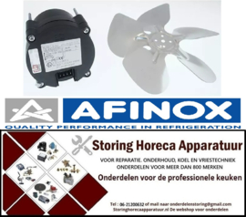 133702945 -Ventilator compleet ELCO type kabellengte 2000mm ventilatorblad ø 200mm rotatiehoek 26° AFINOX