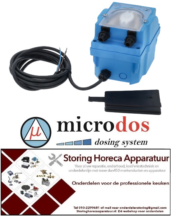 943361775 - Doseerapparaat MICRODOS toerentalregeling 4l/h 24 VAC wasmiddel