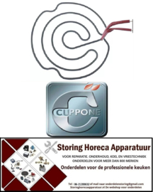 103418047 - Verwarmingselement 1600W voor Cuppone pizzapers P/30