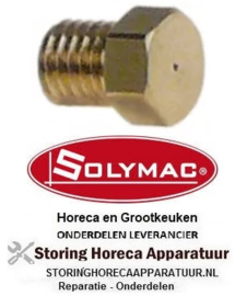 371106386 - Waakvlaminspuiter aardgas identificatienummer 40 boring ø 0,4mm draad M5x0,75 SOLYMAC