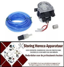 4753.619.35 - Doseerpomp naglans GIADOS zonder sturing 0,4l/h 230VAC glansspoelmiddel slang ø 4x6mm slang silicone