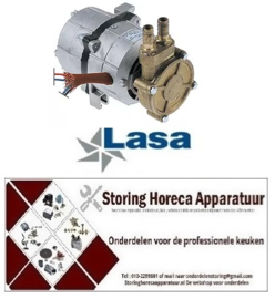 285500478 - Pomp ingang ø 13mm uitgang ø 13mm type C.4035 230V 0,28kW LASA