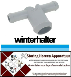 P331523076 - T-stuk aansluiting mm L 75 mm vaatwasser Winterhalter