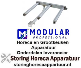 210105165 - Staafbrander 3 rijen kantelbare braadpan MODULAR