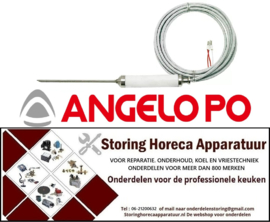 133379933 - Kerntemperatuurvoeler  -40 tot +250°C kabel -40 tot +250°C ANGELO-PO