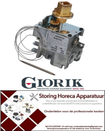 VE351107688 - Gasthermostaat 100-340°C gasingang 3/8" gasuitgang 3/8" thermoelementaansluiting M9x1 GIORIK