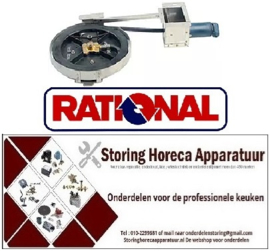505541440 - Slanghaspel compleet met handdouche slanglengte 1,5 m RATIONAL
