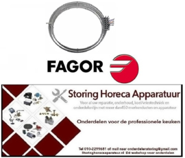 628417683 -Verwarmingselement 30000W 230V VC 6 ID ø 573mm OD ø 630mm L 655mm H 120mm B1 135mm H1 15mm FAGOR