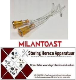689007833 - Controlelamp voor Milan Toast Tostiapparaat  prijs per stuk