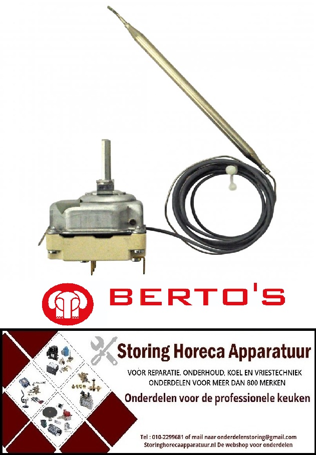 VE813375385 - Thermostaat  instelbereik 100-180°C voor BERTOS