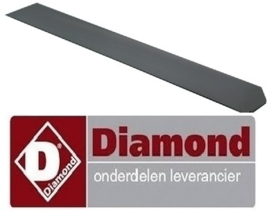 299A65/CGGR-SX - Afdichtingsstrip links "Gril + Standaard" DIAMOND