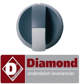 677112131 - Knop schakelaar nulstreep ø 56mm DIAMOND