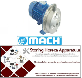 822500333 - Waspomp type CDXHM/A 70/5 230V 50Hz 0,37kW voor vaatwasser MACH