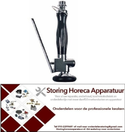 641542998 - Handdouche aansluiting 1/2" OD zwart