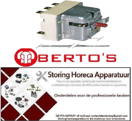 933375364 - Maximaalthermostaat uitschakeltemp. 190°C 3-polig 20A BERTOS