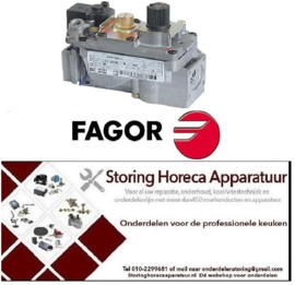 GASVENTIEL FAGOR HORECA EN GROOTKEUKEN APPARATUUR REPARATIE RESERVE ONDERDELEN