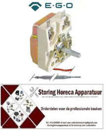 530375347 -Thermostaat t.max. 175°C instelbereik 95-175°C 1-polig as ø ø6x4,6mm MBM
