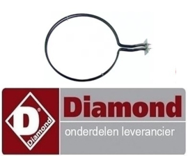 2820C5363 - Verwarmingselement 3200W voor Steamer DIAMOND  SDE/6-CL