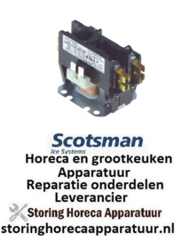 671380578 -Relais 208/240V AC1 30A hoofdcontact 2NO aansluiting vlaksteker 6,3mm SCOTSMAN