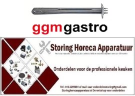 644417529 - Boilerverwarmingselement 9000W 230V voor vaatwasser GGM Gastro -DSOZ445