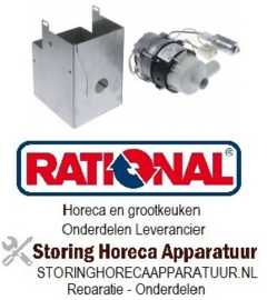 412499184 - Pomp ingang ø 24mm uitgang ø 24mm type UP30-890 200-240V 50/60Hz fasen 1 0,1kW  RATIONAL