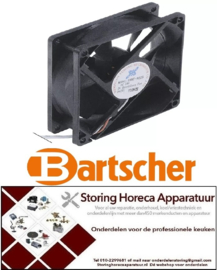 GA644601743 - Axiaalventilator 18VDC 1,8W voor BARTSCHER