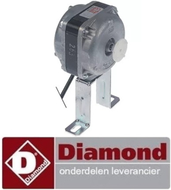 41823029 - Ventilatormotor 10 Watt voor IJsblokjesmachine DIAMOND ICE50A-R2