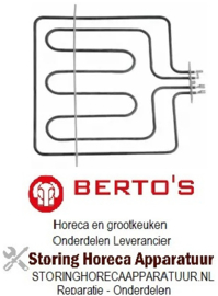 423416041 - Verwarmingselement 2600W 230V voor Bertos oven