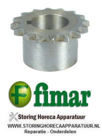 241SL0094 - Kettingtandwiel voor deegmenger   FIMAR 25-38 S-C-F