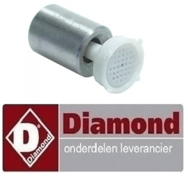 257361462 -Container filter met gewicht RVS slang ø 4x6mm voor vaatwasser DIAMOND DFS7/6