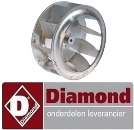 362007000 - Ventilatorblad voor motor Steamer DIAMOND SDE/6-CL
