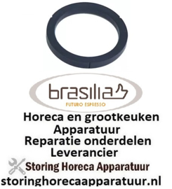 071528040 -Zeefhouderpakking D1 ø 71mm D2 ø 56,5mm H 8mm met buitenkant uitsparingen vpe 1stuk- BRASILIA