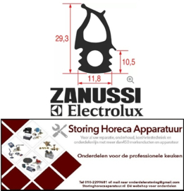 478006992 - Ovendeurrubber 500 x 480 mm voor oven ELECTROLUX