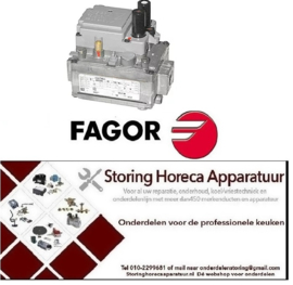 609101127 -Gasventiel SIT type ELETTROSIT 230V gasingang 3/4" gasuitgang 3/4" thermoelementaansluiting M9x1