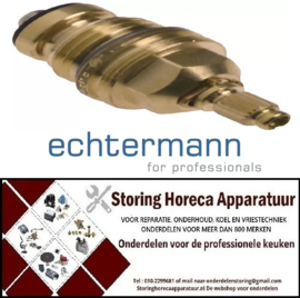 779548421 - Standaard kraan bovendeel draad 1-2 koud-  warmwater H1 17-22mm H2 31mm H3 12mm D1 ø 17,5mm D2 ø 24mm ECHTERMAN