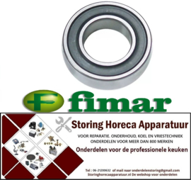 525.523525 - Groefkogellager voor Spiraalmenger FIMAR IM25-38S